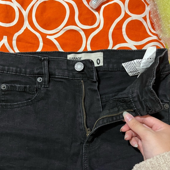 GARAGE Denim Jean Shorts - Picture 2 of 4